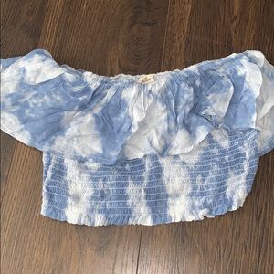 Ruffle Bandeau Hollister Top